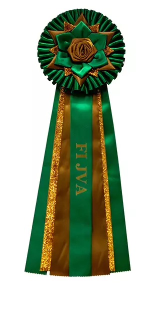 FI JVA ruusuke, glitter - Valioruusukkeet - 103680 - 1