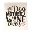 Keittiöliina, Dog Mother Wine Lover - KOTI & SISUSTUS - 609921 - 1