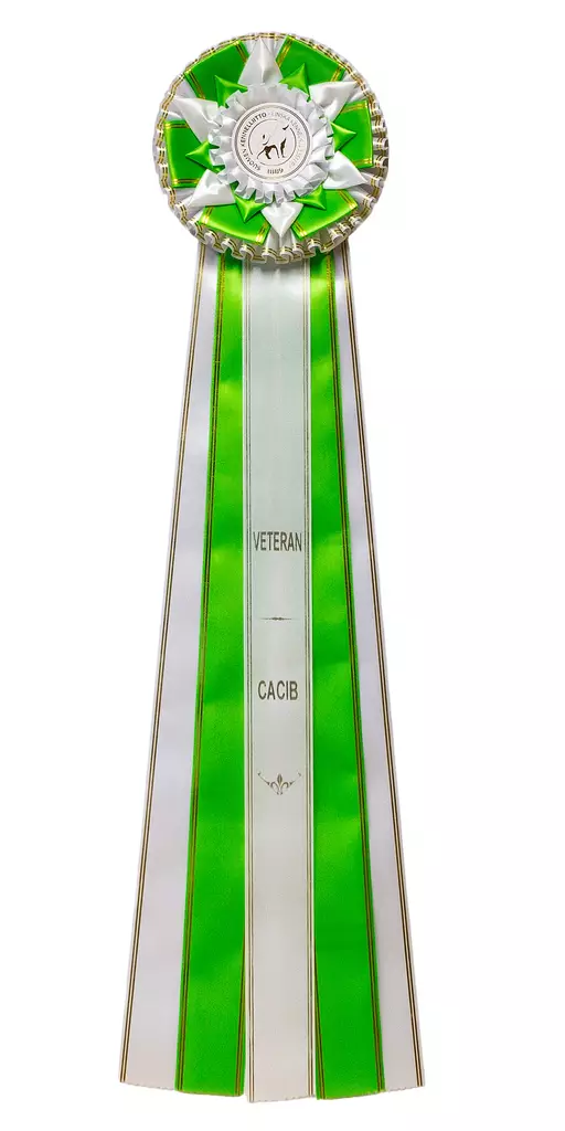 VETERAN CACIB, iso - Näyttelyruusukkeet - 103621 - 1