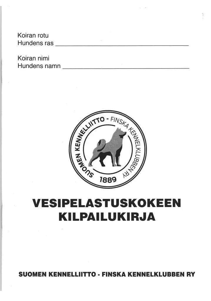 Vepe kilpailukirja - Vepe - 405192 - 1