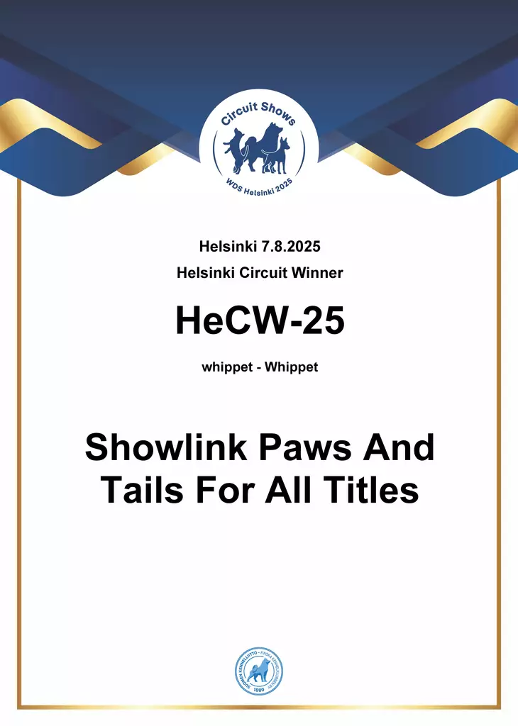 Circuit 2025 diplomi - WDS 2025 - 609352 - 1