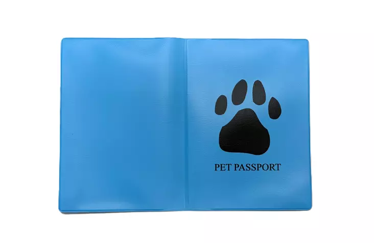 EU-passinkannet sininen Pet Passport - Vaihtuvat mallit - 602112 - 1