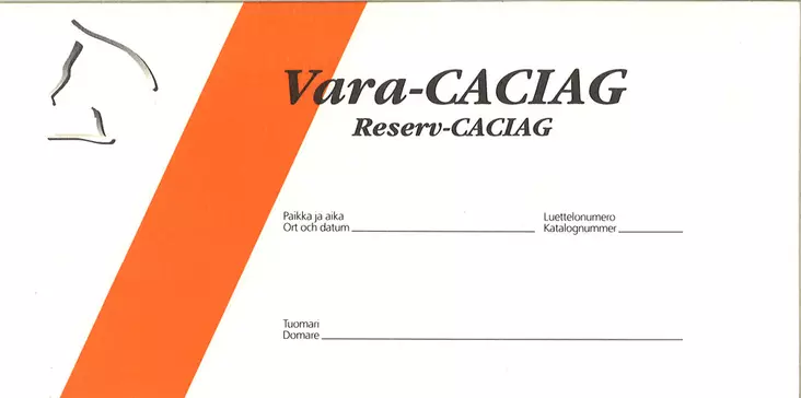 Agility palkintolipuke VARA-CACIAG - Agility - 405103 - 1