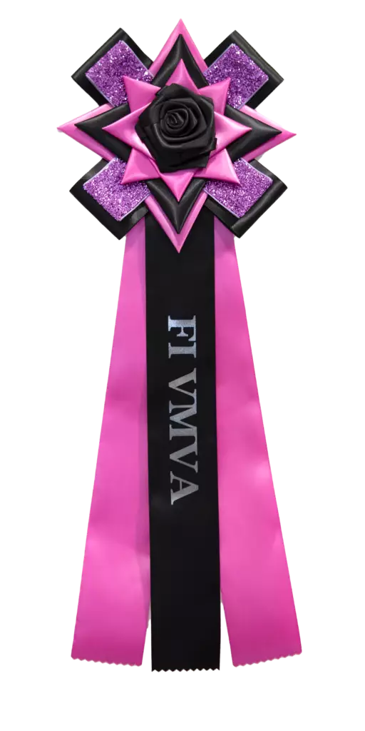 FI VMVA ruusuke glitterillä - Valioruusukkeet - 103644 - 1