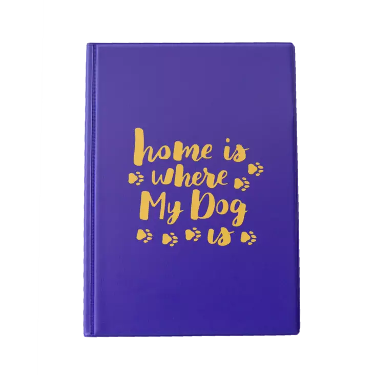 Näyttelykansio Home is where my dog is - Vaihtuvat mallit - 602334 - 2