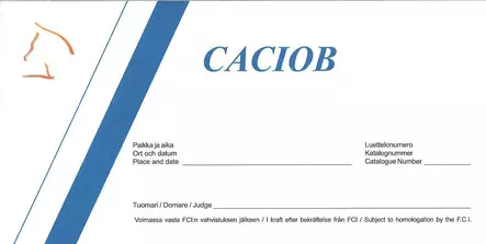 CACIOB palkintolipuke - Koelomakkeet - 106125 - 1