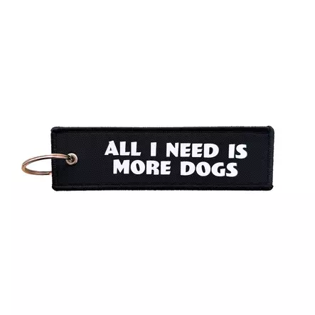 Avaimenperä ALL I NEED IS MORE DOGS - TARVIKKEET - 609955 - 1