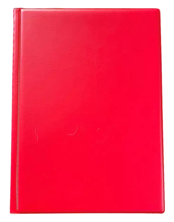 Näyttelykansio Cherry punainen - Vaihtuvat mallit - 602105 - 1