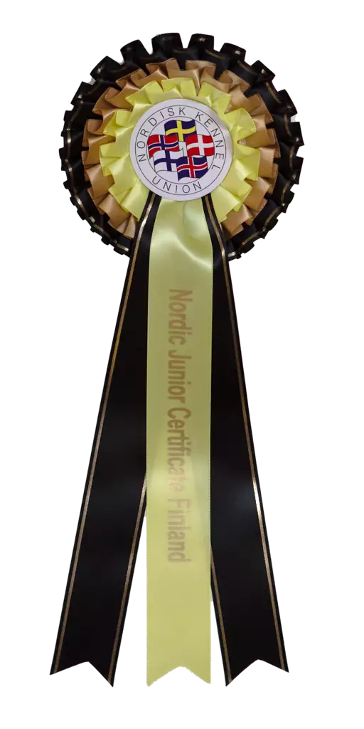 NORDIC JUN SERT, pieni - Näyttelyruusukkeet - 103315 - 1