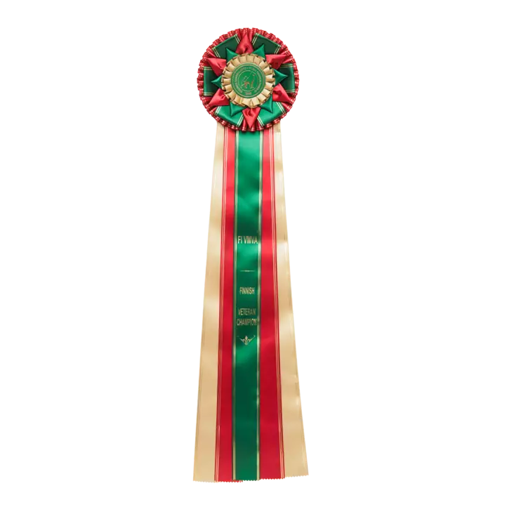 FI VMVA / Suomen veteraanimuotovalio -ruusuke - Valioruusukkeet - 103596 - 1