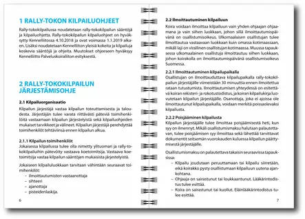 Rally-tokon kilpailuohjeet - Rally-toko - 405237 - 2