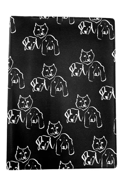 Uskollinen ystävä EU-passinkannet musta - Vaihtuvat mallit - 602117 - 3