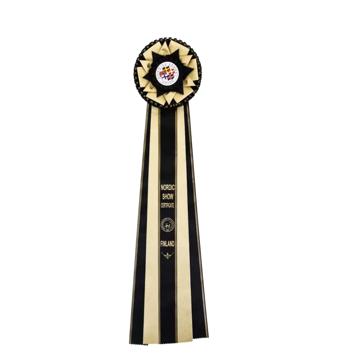 NORDIC SERT Ruusuke, iso - Näyttelyruusukkeet - 103528 - 1