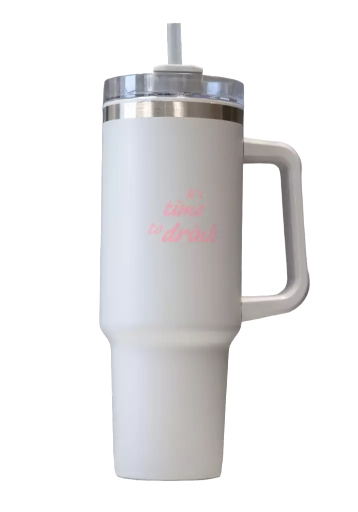 Jättimuki 1,2L, harmaa"It's time to... - KOTI & SISUSTUS - 609928 - 1