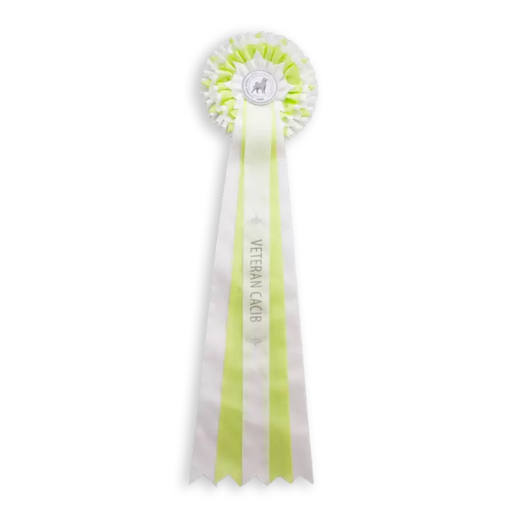 VETERAN CACIB Ruusuke - Näyttelyruusukkeet - 103609 - 1