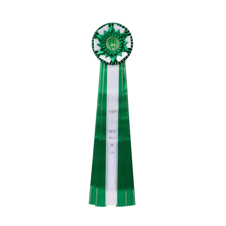 VSP - Vastakkaisen Sukupuolen Paras Ruusuke - Näyttelyruusukkeet - 103149 - 2