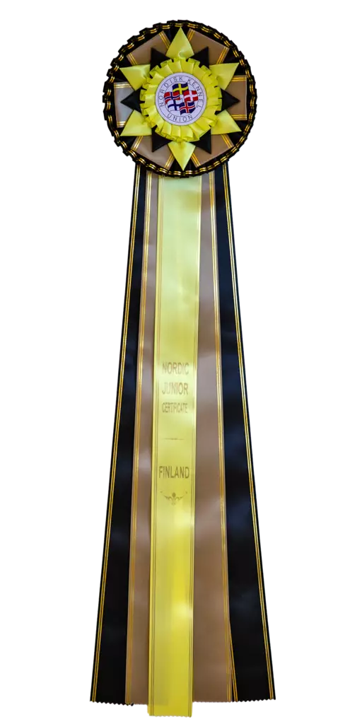 NORDIC JUNIOR SERT - Näyttelyruusukkeet - 103239 - 1